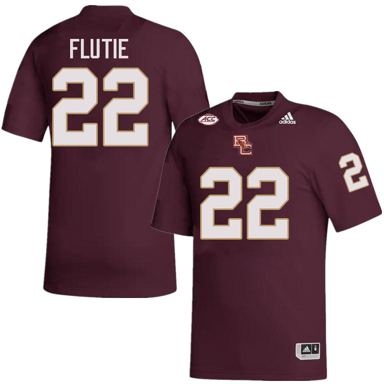 Doug Flutie Jersey,#22 Doug Flutie Boston College Eagles Football Jersey,Uniforms-Maroon